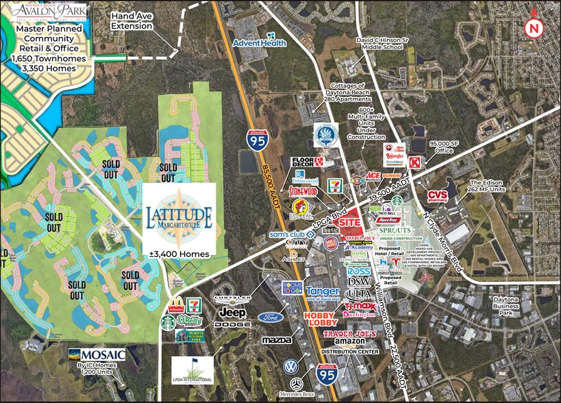 More Photos Of 1540 Cornerstone Blvd, Daytona Beach Land For Lease