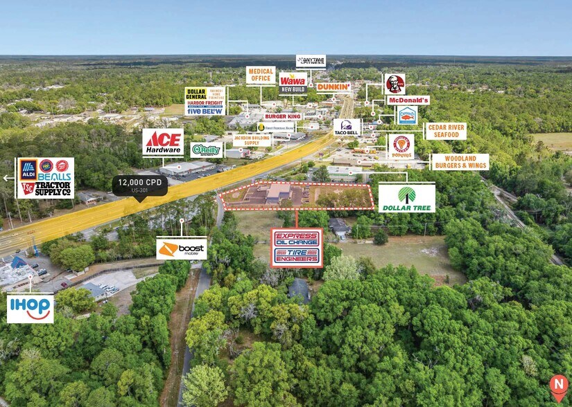 More Photos Of 1198 Walnut St, Starke General Retail For Sale