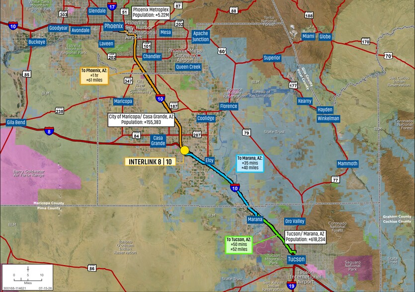 More Photos Of I-10 & Sunland Gin rd, Eloy Land For Sale