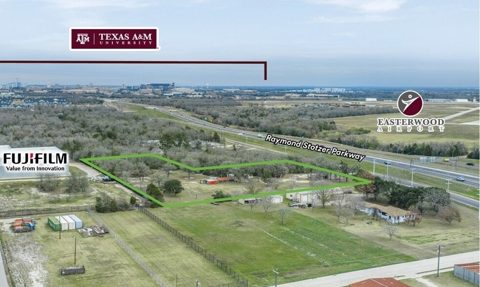 Primary Photo Of 4842 Raymond Stotzer Pky, College Station Land For Sale