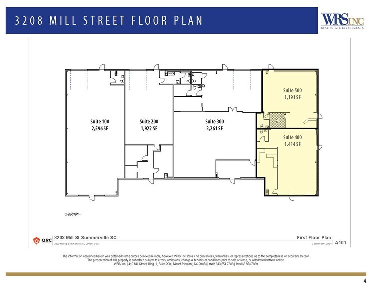 More Photos Of 3208 Mill St, Summerville Showroom For Lease
