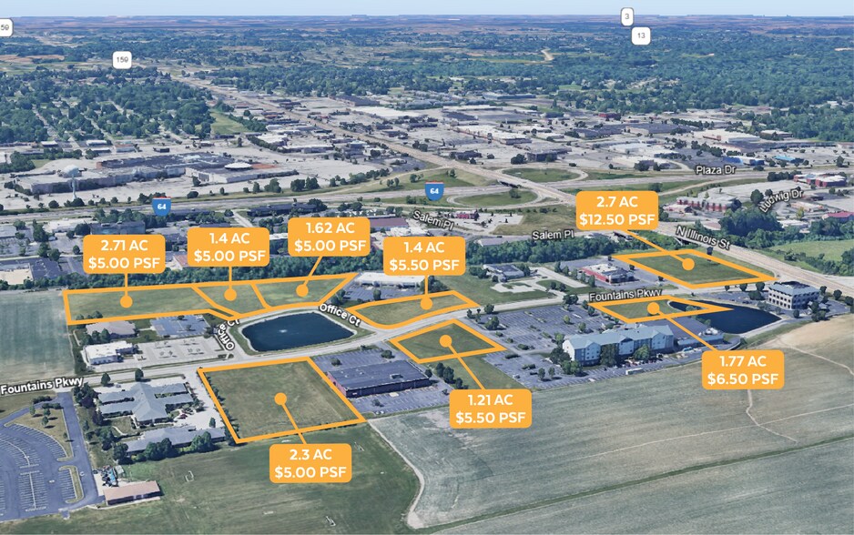 More Photos Of 7105 South Lakes Dr, Fairview Heights Land For Sale