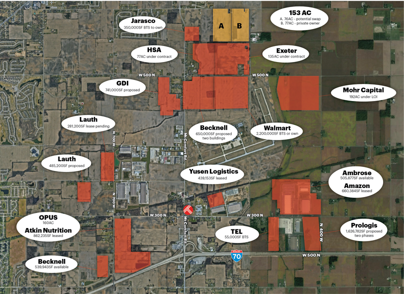 More Photos Of 3097 N 600 W, Greenfield Land For Sale