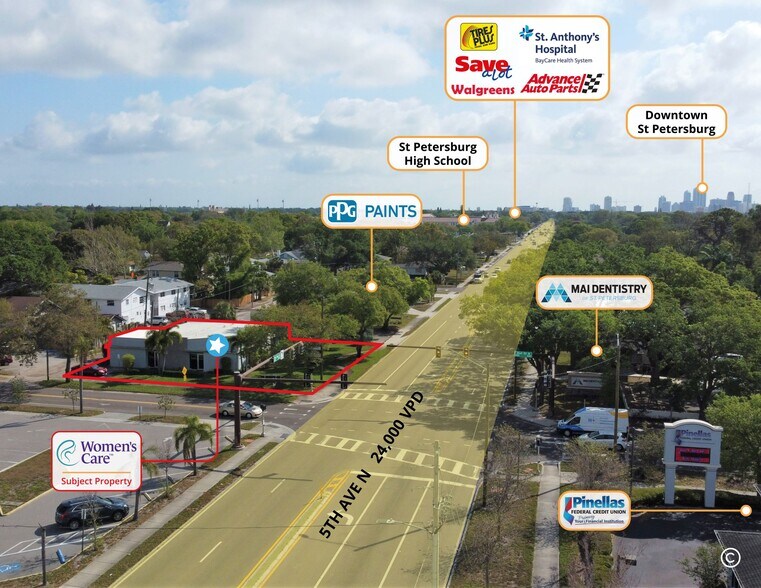 More Photos Of 3055 5th Ave N, Saint Petersburg Medical For Lease
