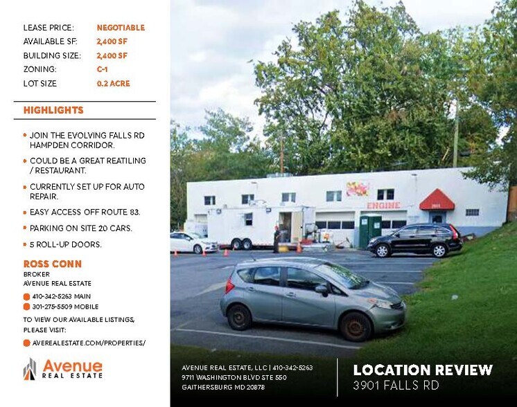 More Photos Of 3901 Falls Rd, Baltimore General Retail For Sale