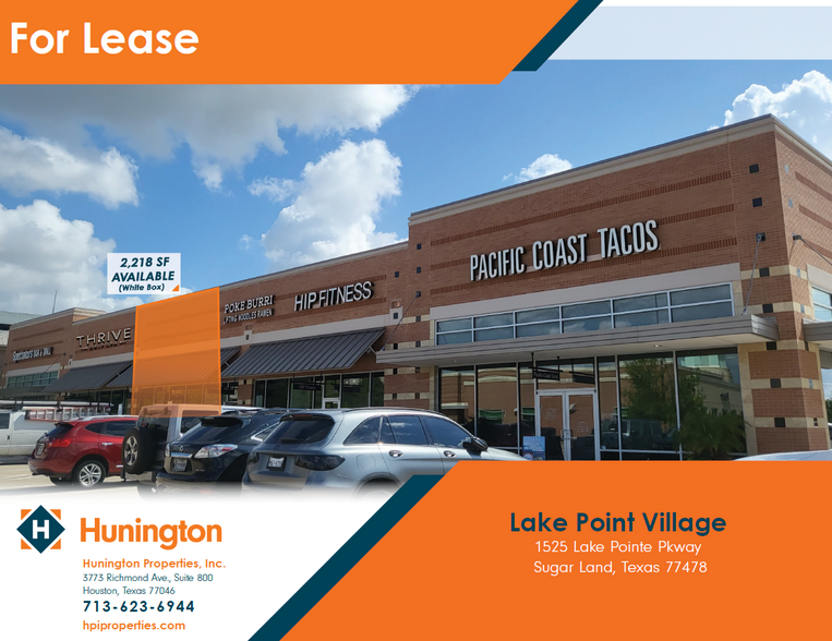 Primary Photo Of 1525 Lake Pointe Pky, Sugar Land General Retail For Lease