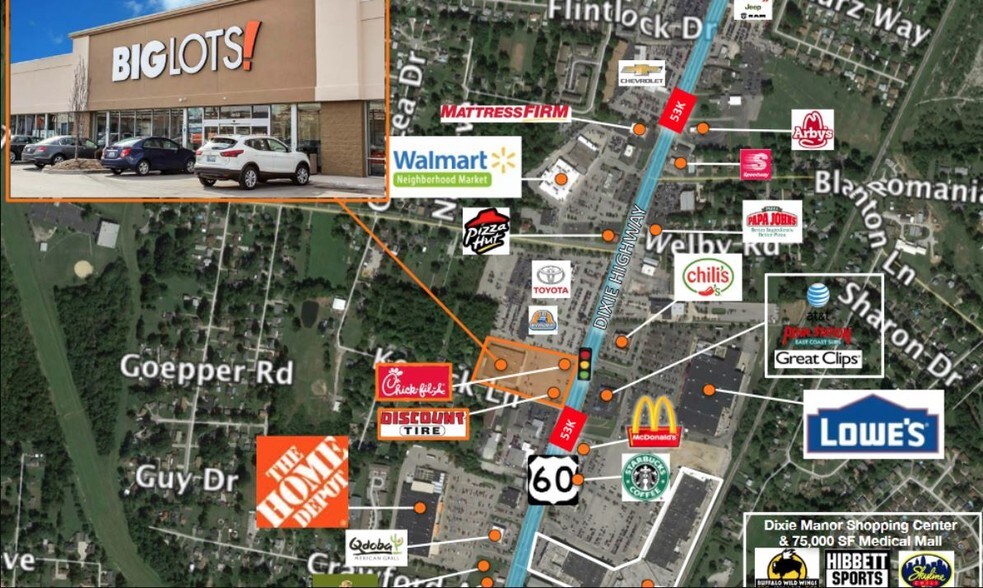More Photos Of 6650 Dixie Hwy, Louisville General Retail For Sale