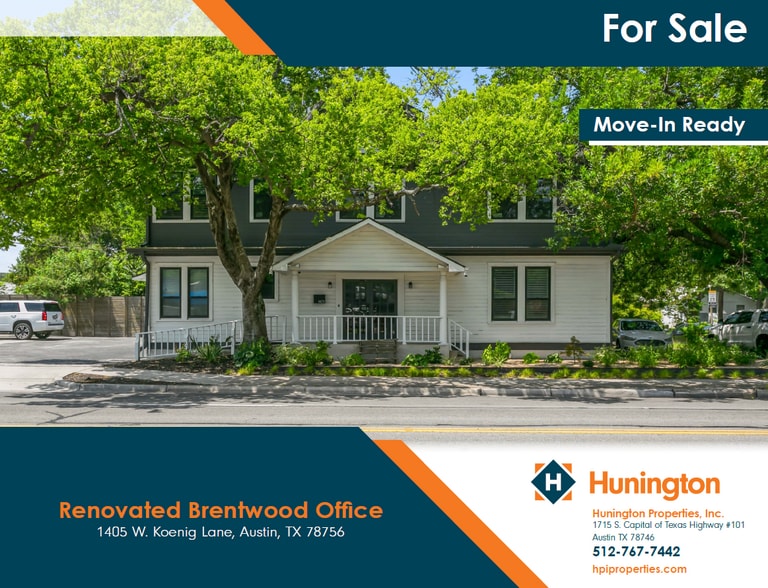 Primary Photo Of 1405 W Koenig Ln, Austin Office Residential For Sale