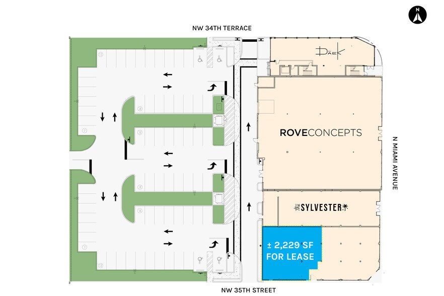 More Photos Of 3452-3466 N Miami Ave, Miami General Retail For Lease