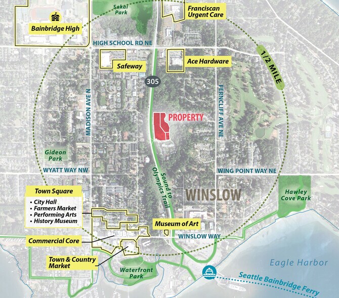 More Photos Of 710 John Nelson, Bainbridge Island Land For Sale