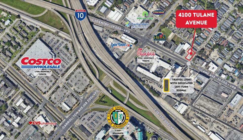 More Photos Of 4001 Tulane Ave, New Orleans General Retail For Sale