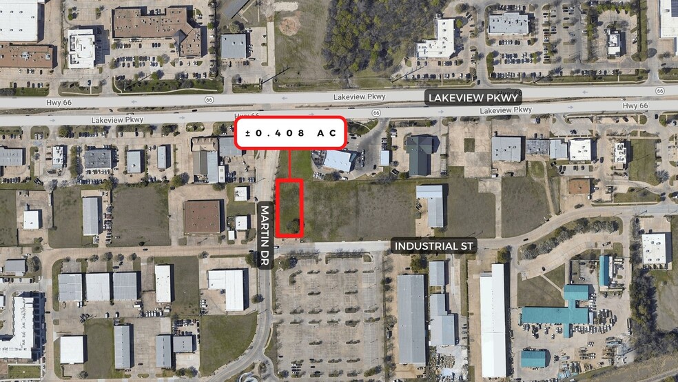 Primary Photo Of 4101 Industrial St, Rowlett Land For Sale