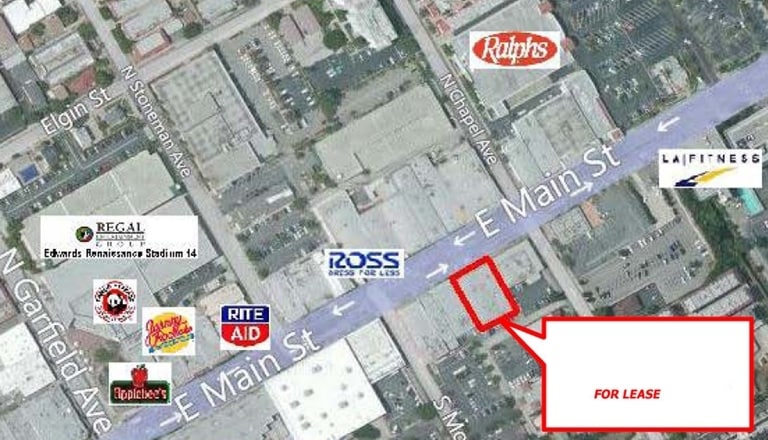 More Photos Of 222-238 E Main St, Alhambra Storefront For Lease