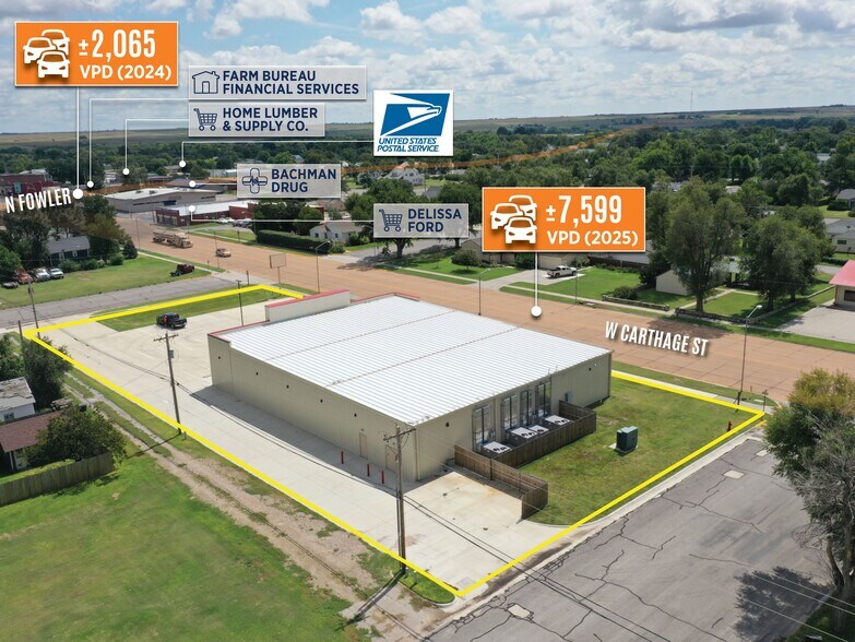 More Photos Of 312 W Carthage St, Meade Freestanding For Lease