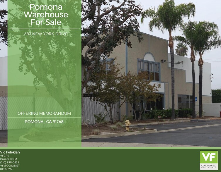 Primary Photo Of 683 New York Dr, Pomona Warehouse For Sale