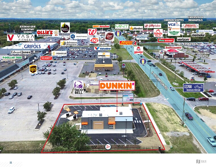 More Photos Of 5435 E. Thompson Rd, Indianapolis Fast Food For Sale