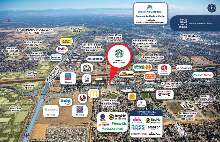 More Photos Of 3580 Northgate Blvd, Sacramento Fast Food For Sale