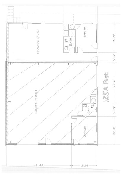 More Photos Of 125 Post St, Santa Cruz Light Distribution For Lease