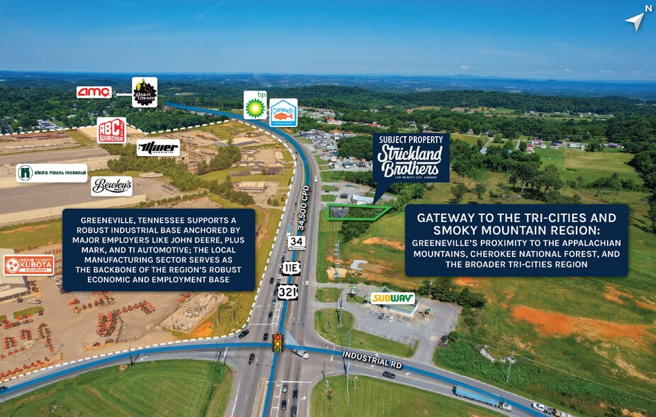 More Photos Of 635 E Andrew Johnson Hwy, Greeneville General Retail For Sale
