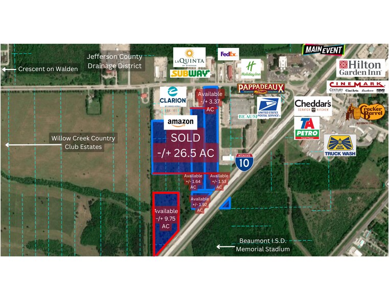 Primary Photo Of 4040 Interstate 10 S, Beaumont Land For Sale