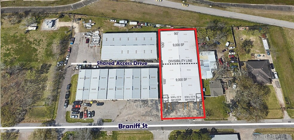 More Photos Of 8313 Braniff St, Houston Warehouse For Sale