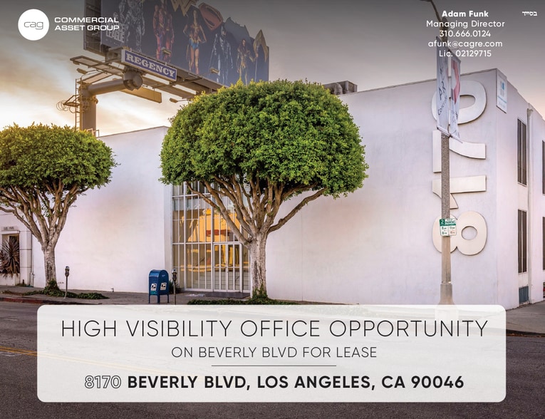 Primary Photo Of 8170 Beverly Blvd, Los Angeles Office For Lease