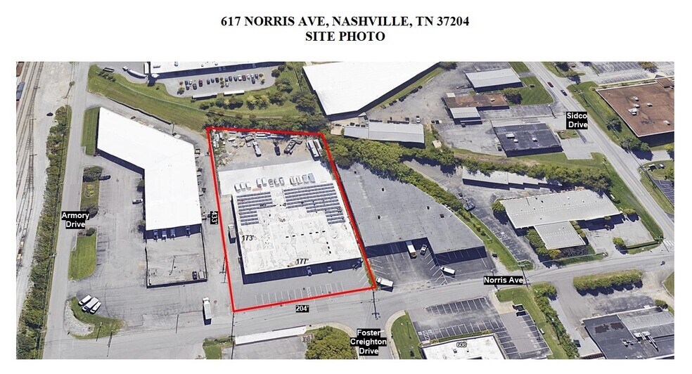 More Photos Of 617 Norris Ave, Nashville Warehouse For Sale