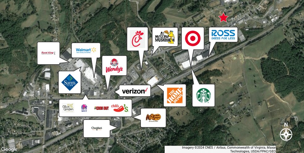 More Photos Of Lee Hwy @ Battle Hill Dr, Bristol Land For Sale