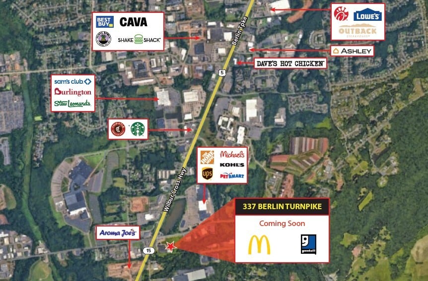 More Photos Of 337 Berlin Tpke, Berlin General Retail For Lease