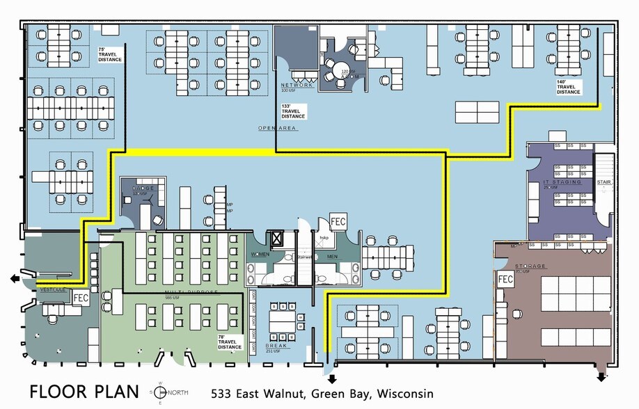 More Photos Of 533 E Walnut St, Green Bay Freestanding For Sale