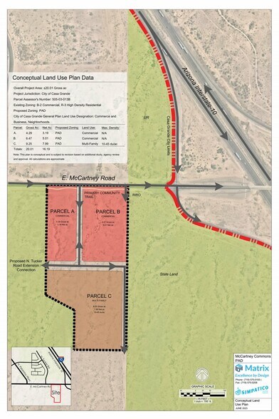 More Photos Of SWC McCartney Rd & I-10 @ Henness, Casa Grande Land For Sale