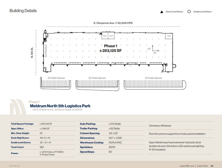 More Photos Of 220 Cheyenne Ave., North Las Vegas Industrial For Lease