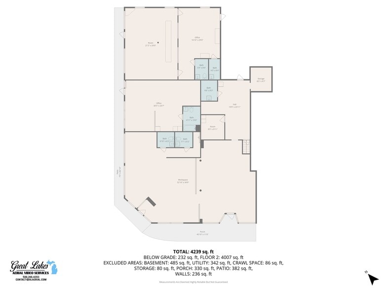 More Photos Of 1989 N Opdyke Rd, Auburn Hills Freestanding For Sale