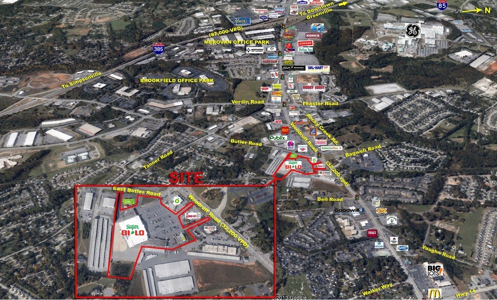 More Photos Of 1810-1832 Woodruff Rd, Greenville Freestanding For Lease