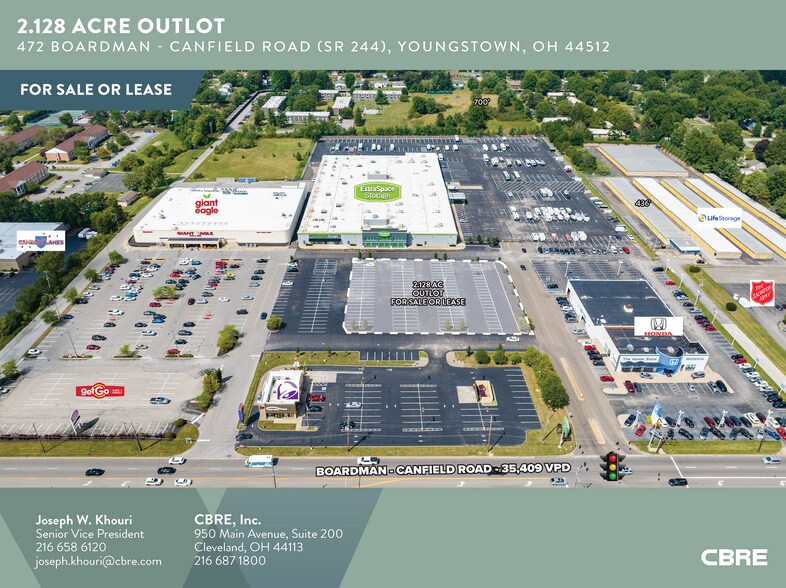 Primary Photo Of 472 Boardman Canfield Rd, Boardman Land For Sale