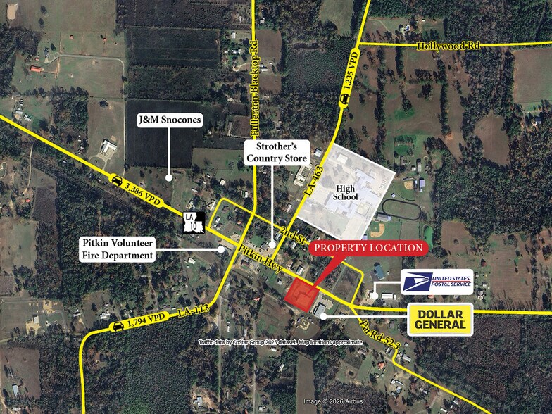 More Photos Of 12884 Highway 10, Pitkin Storefront Retail Office For Sale