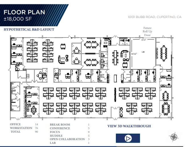 More Photos Of 10131 Bubb Rd, Cupertino Loft Creative Space For Sale