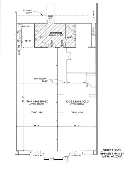 More Photos Of 120 W Main St, Mesa Storefront For Lease