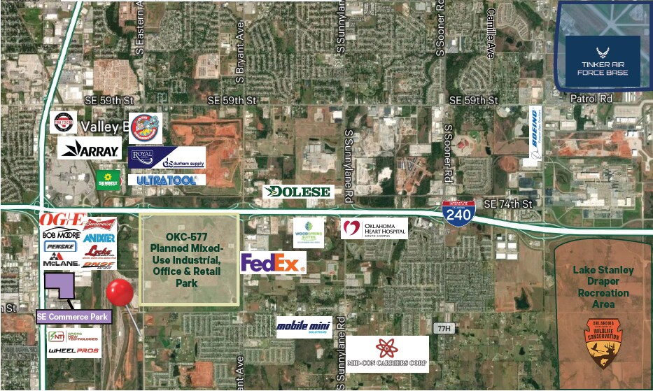 More Photos Of 9217-9301 S Eastern Ave, Oklahoma City Warehouse For Sale