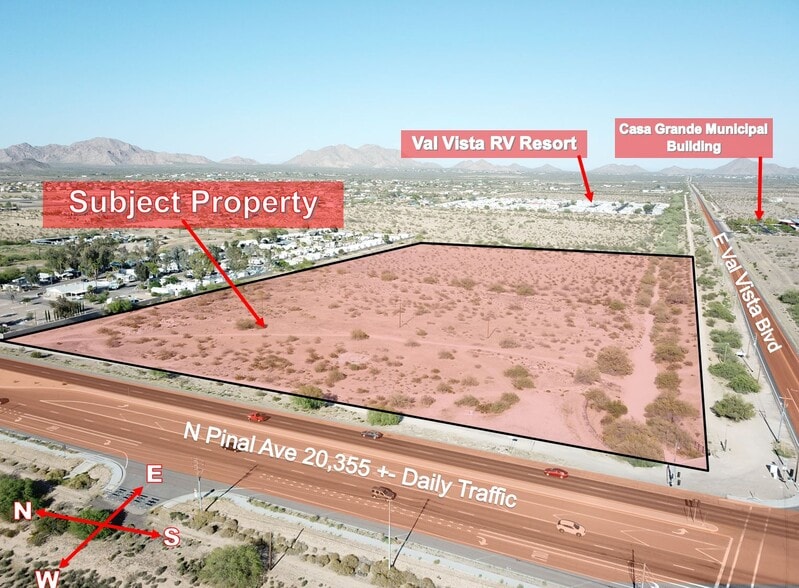 NEC N Pinal Ave & E Val Vista Blvd, Casa Grande, AZ 85122 Land For