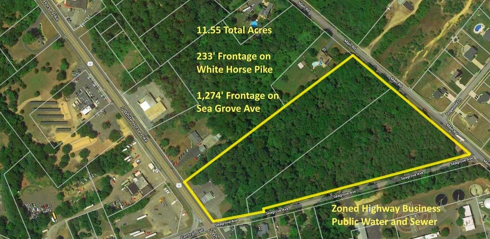 More Photos Of 525 S White Horse Pike, Hammonton Land For Sale