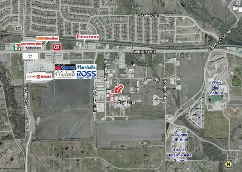 More Photos Of 2809 Capital St, Wylie Light Distribution For Sale
