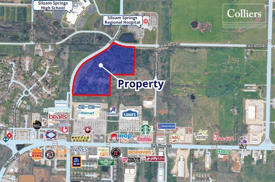 More Photos Of N Progress Ave, Siloam Springs Land For Sale