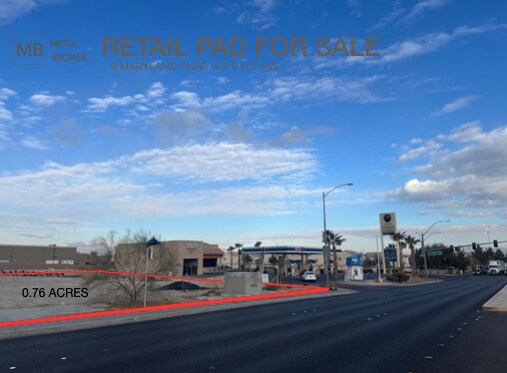 More Photos Of S Maryland Pkwy @ E Pyle Ave, Las Vegas Land For Sale