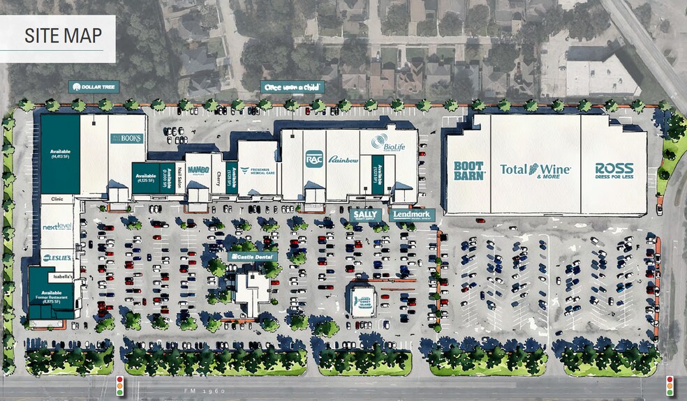 More Photos Of 9715-9785 E FM-1960 By pass, Humble Unknown For Lease