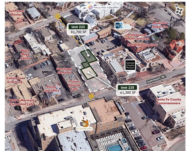 More Photos Of 223 & 225 Johnson St., Santa Fe Restaurant For Lease