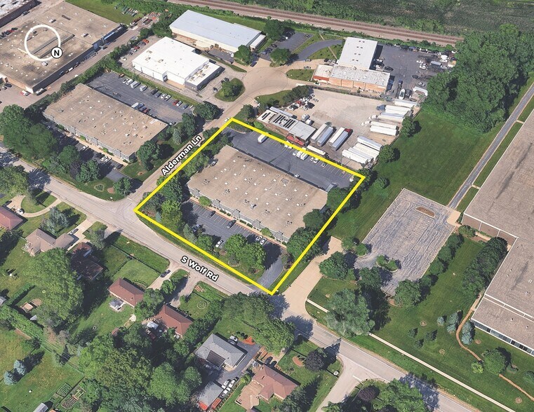 More Photos Of 1666-1684 S Wolf Rd, Wheeling Distribution For Lease