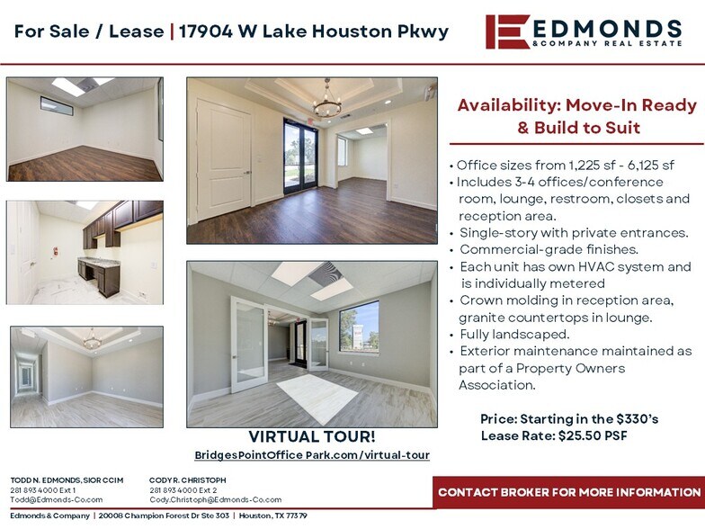 More Photos Of 17904 W Lake Houston Pky, Atascocita Medical For Sale