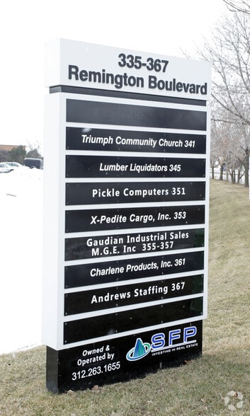 More Photos Of 335-367 Remington Blvd, Bolingbrook Light Manufacturing For Lease