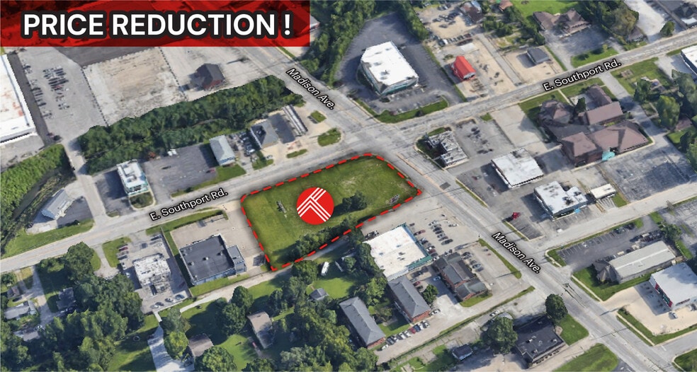 Primary Photo Of 7002 S Madison Ave, Indianapolis Land For Sale